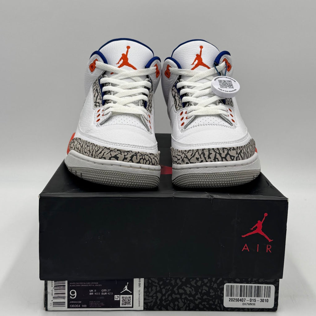 Jordan 3 Retro Knicks