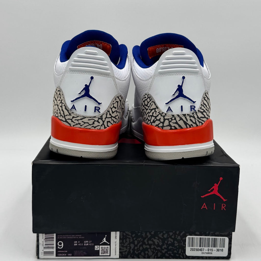 Jordan 3 Retro Knicks