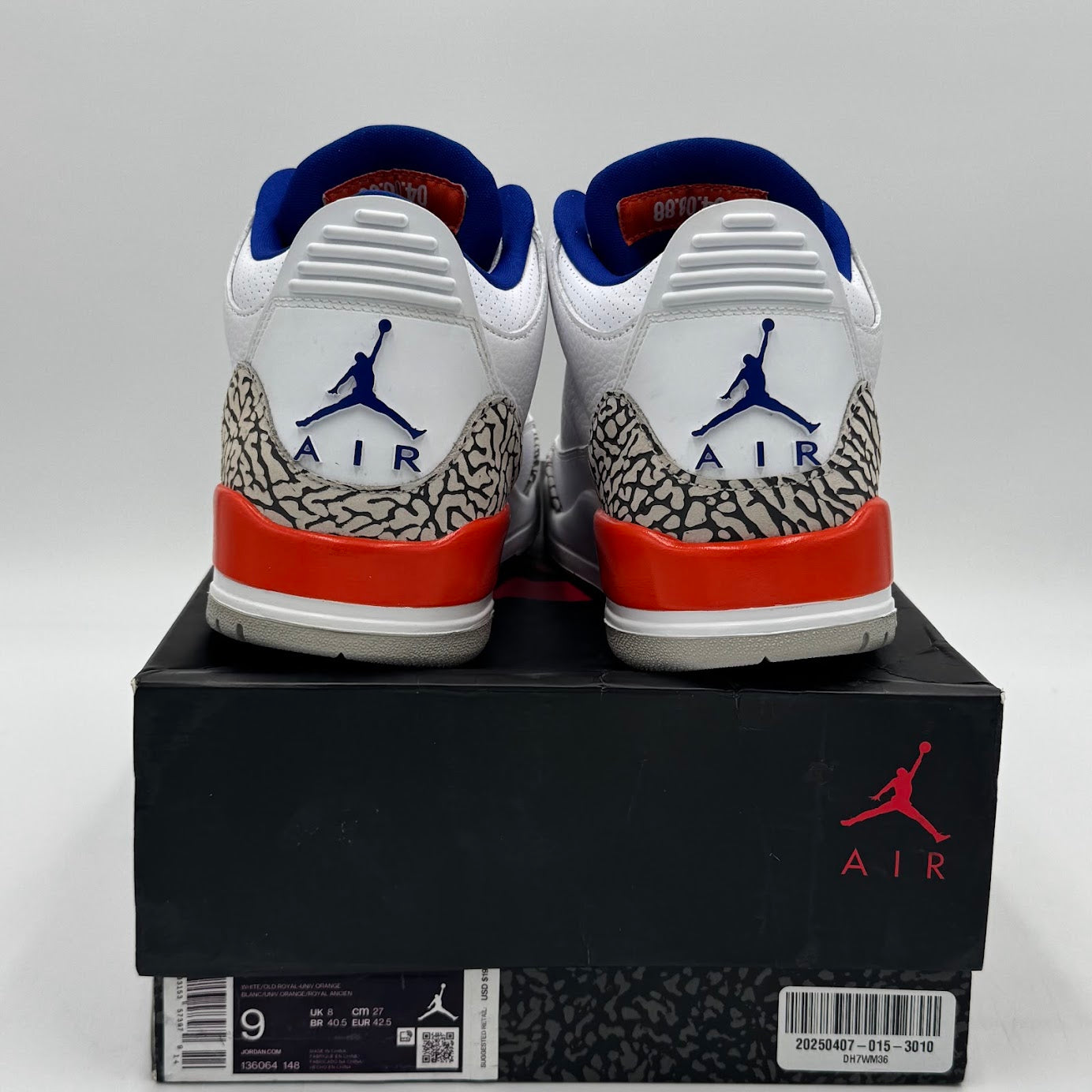 Jordan 3 Retro Knicks