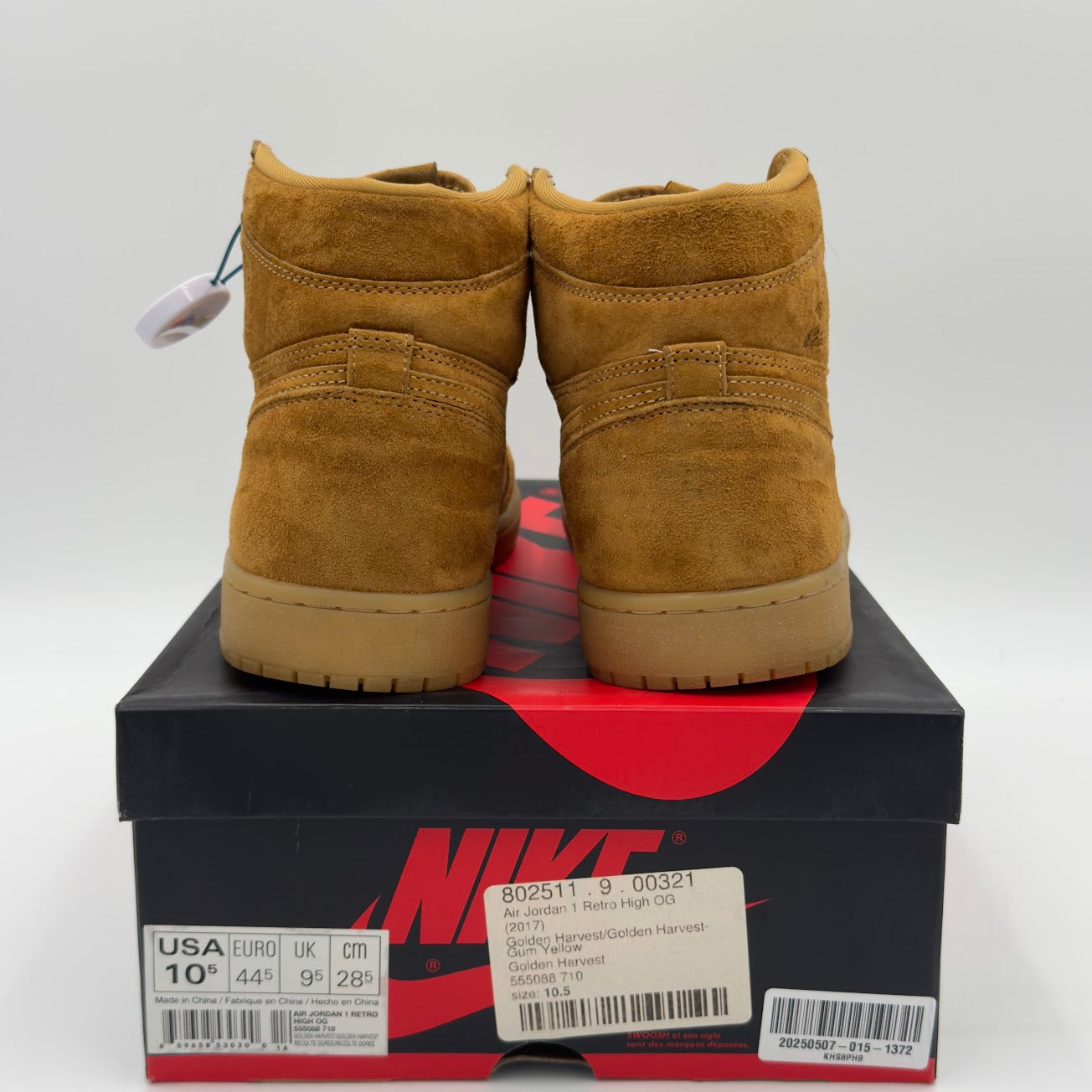 Jordan 1 Retro High Wheat