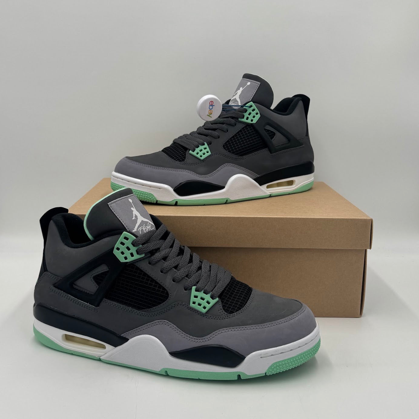 Jordan 4 Retro Green Glow