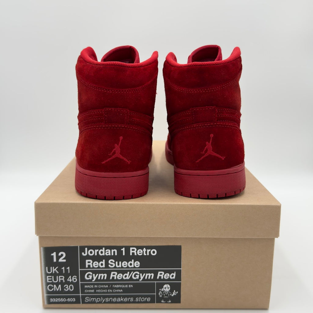 Jordan 1 Retro Red Suede