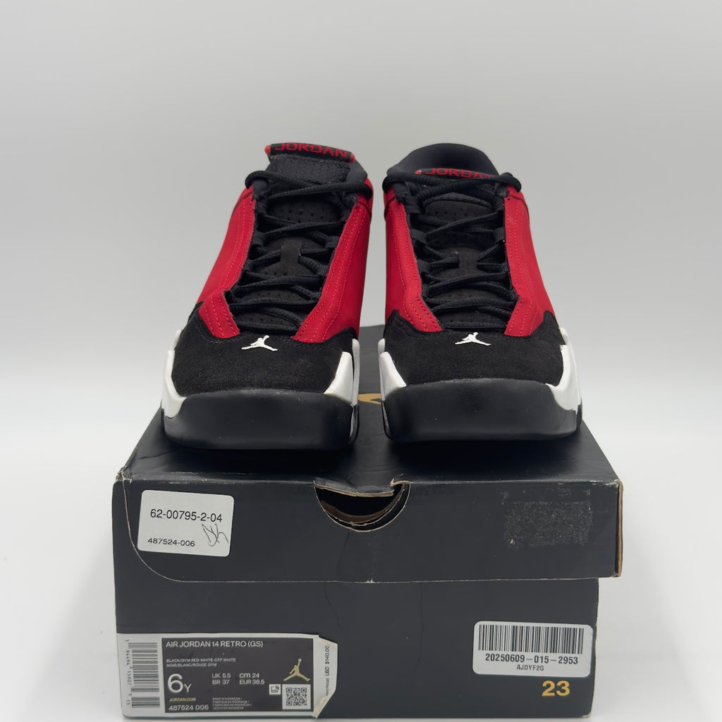 Jordan 14 Retro Gym Red Toro (GS)