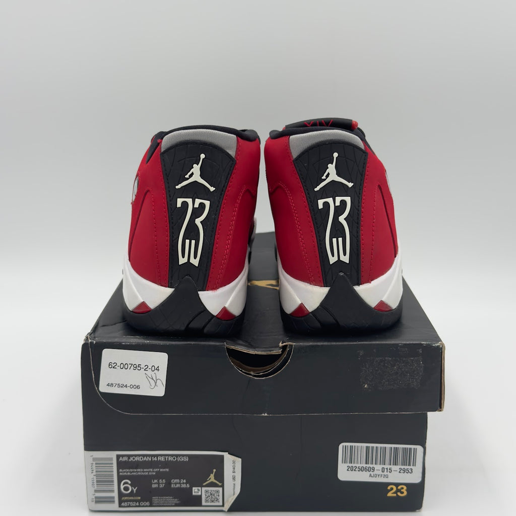 Jordan 14 Retro Gym Red Toro (GS)