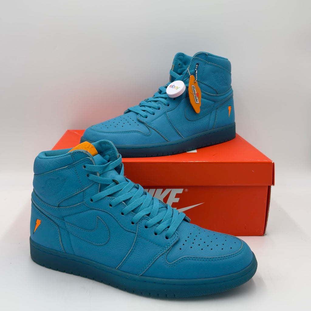 Jordan 1 Retro High Gatorade Blue Lagoon (Promo Sample)