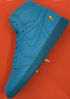 Jordan 1 Retro High Gatorade Blue Lagoon (Promo Sample)