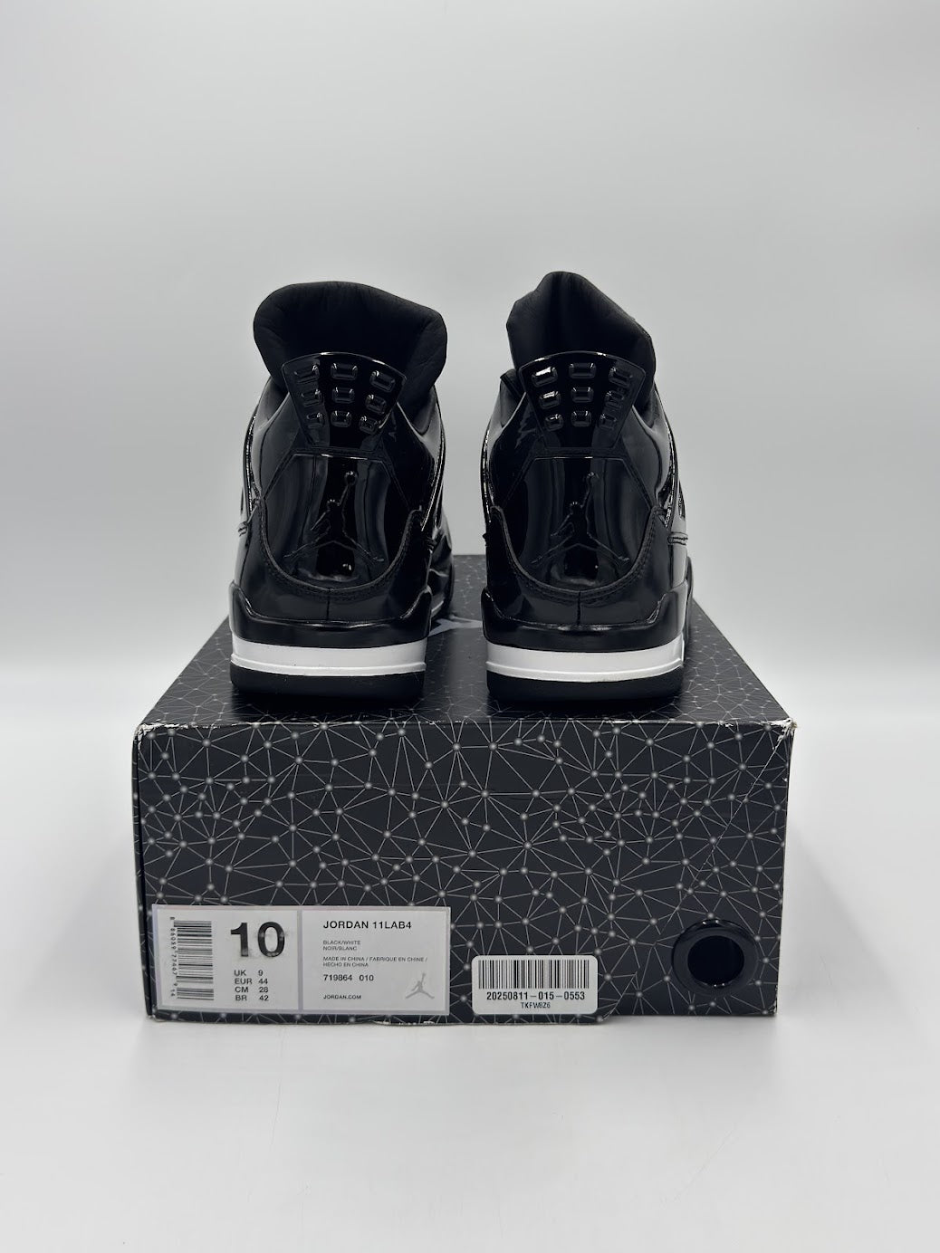 Jordan 4 Retro 11Lab4 Black