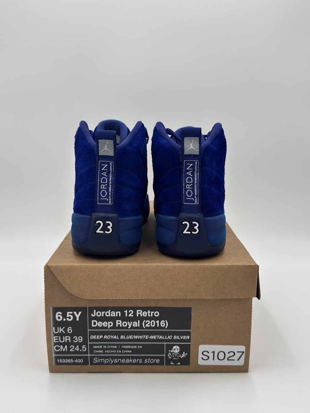 Jordan 12 Retro Deep Royal (2016)