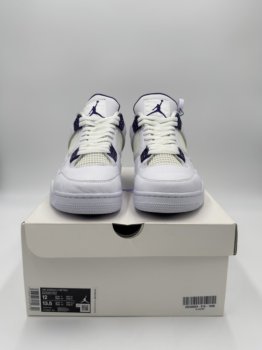 Jordan 4 Retro Metallic Purple