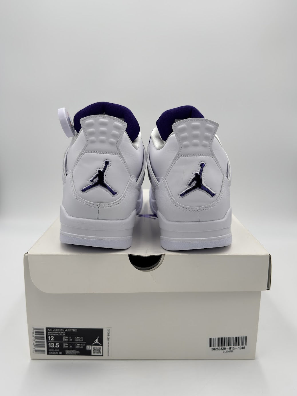 Jordan 4 Retro Metallic Purple